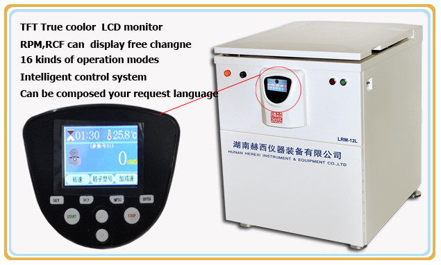 LRM-12L  Super-Capacity Refrigerated centrifuge